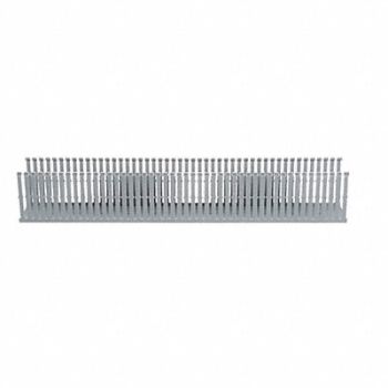 PANDUIT Wire Duct Narrow Slot Gray 3.25 W x 4 D, 3EYA2