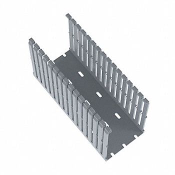 PANDUIT Wire Duct Narrow Slot Gray 3.25 W x 5 D, 3EYA4