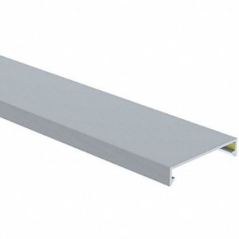 PANDUIT Wire Duct Cover Flush Gray 1-3/4 Wx6ft.L, 3EYE1