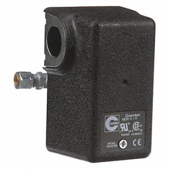 CONDOR USA INC Pressure Switch 80/100 psi Diaphrgm DPST, 3EYN6