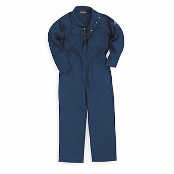 VF IMAGEWEAR J6389 Flame-Resistant Coverall Navy 4XL HRC1, 3EZF6