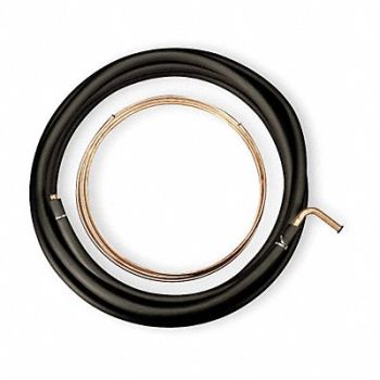 STREAMLINE Refrigerant Line Set Copper Roll L 30 Ft, 3F342