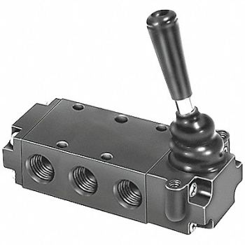 PARKER Manual Air Control 4-Way 2-Position 1/4, 3FEE6