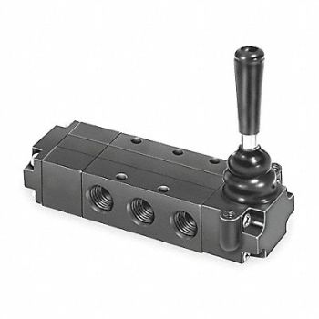 PARKER Manual Air Control 4-Way 3-Position 1/4, 3FEE9