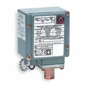 SQUARE D Pressure Swtch SPDT Diaphrgm 1/4-18 FNPT, 3FKA1
