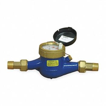 PULSAFEEDER Flowmeter 100 GPM 150 PSI 1.5 In 1.0 PPG, 22UM71