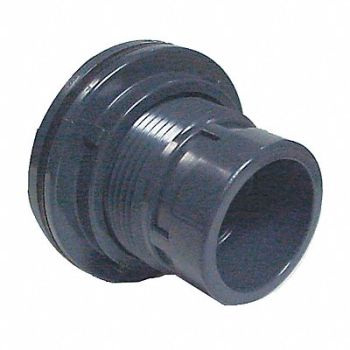 SPEARS Bulkhead Tank Fitting Neo 4 1/8 L PVC, 3FMY7