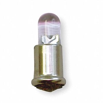 LUMAPRO Miniature LED Bulb T1-3/4 Red 0.240W, 3FRK4