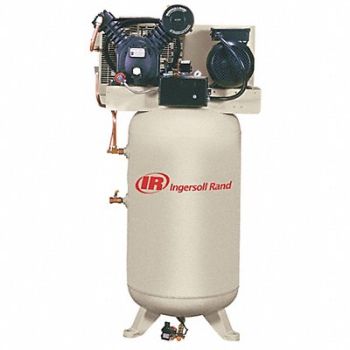 INGERSOLL RAND Electric Air Compressor 10 hp 2 Stage, 16V895