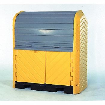 ULTRATECH Rolltop Drum Spl Contnment 16 Drums, 9WEY0
