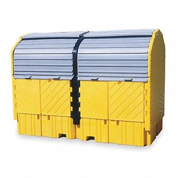 ULTRATECH Twin IBC Containment 16 000 lb 535 gal., 3FTZ1