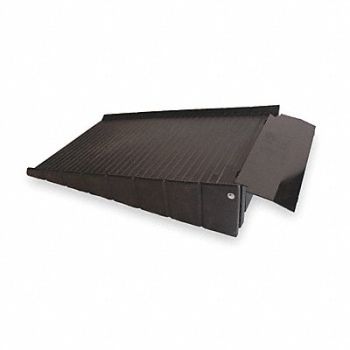 ULTRATECH Spill Pallet Ramp Black 700 lb., 3FTZ2