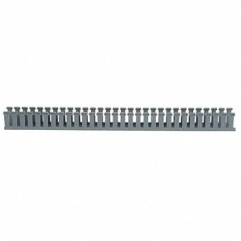 PANDUIT Wire Duct Wide Slot Gray 1.75 W x 2.12 D, 3FVH6