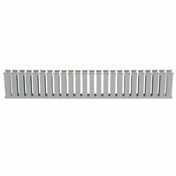 PANDUIT Wire Duct Wide Slot Gray 1.26 W x 4 D, 3FVL4