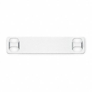 PANDUIT Marker Plate 316 SS 3/4in H PK100, 3FVX1