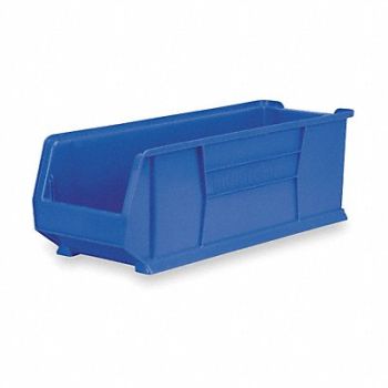 AKRO-MILS D5561 Super Size Bin Blue Plastic 10 in, 3FWA5