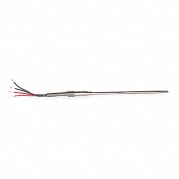 TEMPCO K3176 RTD Probe 100 Ohm Length 18 In 1112 F, 3FWX7