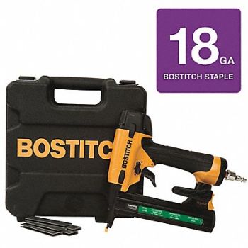 BOSTITCH Staple Gun 120 psi 2.83 cfm Air Powered, 3FWY4