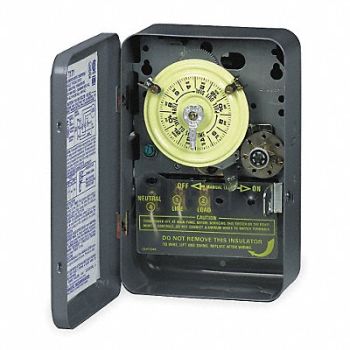 INTERMATIC Electromechanical Timer 24-Hr DPST 40A, 3FWY8
