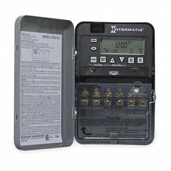 INTERMATIC Electronic Timer 7 Days SPST, 3FXA2