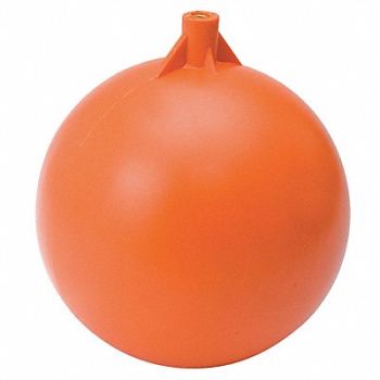 GRAINGER APPROVED Float Ball Round Plastic 8 In, 3FXE3