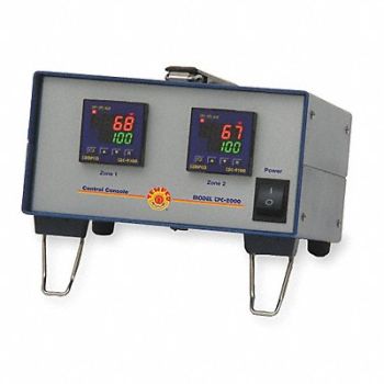 TEMPCO Temp Controller J 2 Zone 120V, 3FXH6