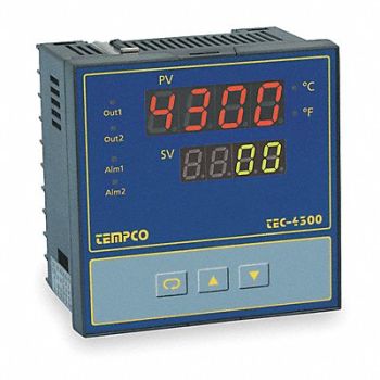 TEMPCO Temp Controller Prog 90-264V Relay2A, 3AGA1