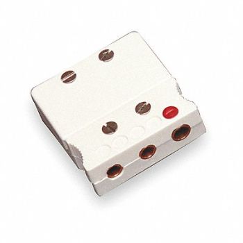TEMPCO Thermocouple Jack Cu White 3 Pin QD, 3FXP1