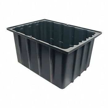 CORTECH Property Storage Ctr Gray Polypropylene, 3FZC7