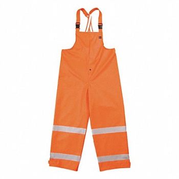 NASCO Arc Flash Rain Overall Cat 2 Orange 4XL, 3FZR5