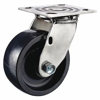 GRAINGER APPROVED Standard Plate Caster Swivel 750 lb., 3G111