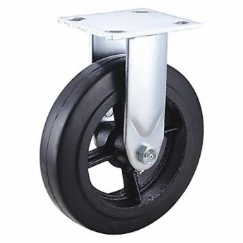 GRAINGER APPROVED NSF-Listed Plate Caster Rigid 600 lb., 3G134