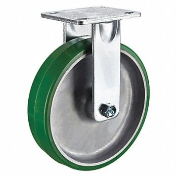 GRAINGER APPROVED NSF-Listed Plate Caster Rigid 1230 lb., 3G140