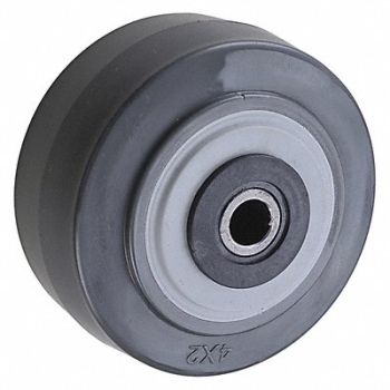 GRAINGER APPROVED PUR Tread on Plastic Core Wheel, 3G303