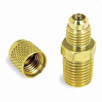 JB INDUSTRIES 1/4 Access Valve Union PK5, 20W307