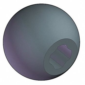 INNOVATIVE COMPONENTS Hand Knob Blind Hole 1/2 5/8, 3GDJ4