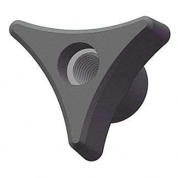INNOVATIVE COMPONENTS Hand Knob Through Hole 3/8 -16, 3GDL1