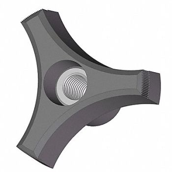 INNOVATIVE COMPONENTS Hand Knob Through Hole 3/8 -16, 3GDP1