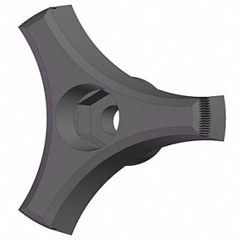 INNOVATIVE COMPONENTS Hand Knob Through Hole, 3GDN7
