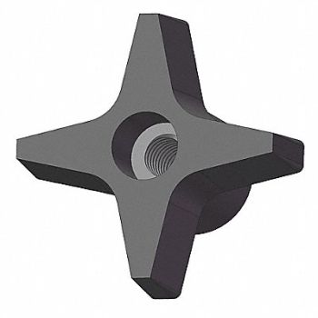 INNOVATIVE COMPONENTS Hand Knob Through Hole 5/16 -18, 3GDP8
