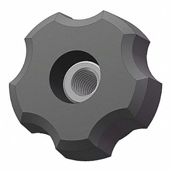 INNOVATIVE COMPONENTS Hand Knob Through Hole 3/8 -16, 3GDW9
