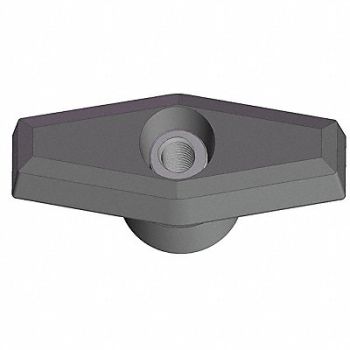 INNOVATIVE COMPONENTS Hand Knob Through Hole 3/8 -16, 3GEM1