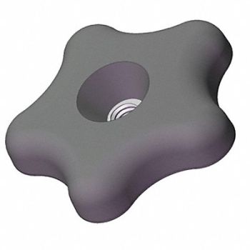INNOVATIVE COMPONENTS Hand Knob Through Hole 3/8 -16, 3GET9