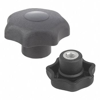 KIPP Hand Knob Blind Hole 1/2 -13, 3GJK8