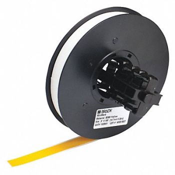 BRADY D9026 Tape Cartridge Yellow 100 ft L, 3GTK8