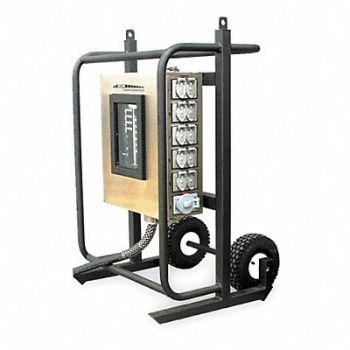 SOUTHWIRE Power Distribution Cart 100 AC (2)L6-30R, 3GUK7