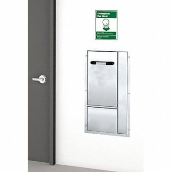 GUARDIAN EQUIPMENT ADA Eye/Face Wash Station Recessed SS, 3GUL8