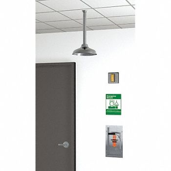 GUARDIAN EQUIPMENT Emergency Shower Recessed 20 gpm, 3GUL9