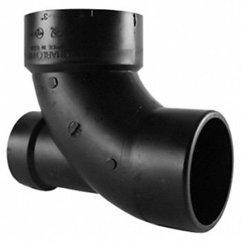 GRAINGER APPROVED 90 Elbow 3 x 3 x 2 in Schedule 40, 3GUR3
