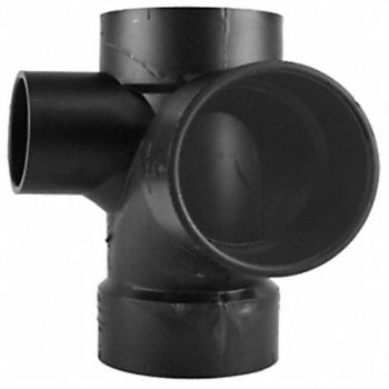 GRAINGER APPROVED Tee Left Side Inlet 3 x 3 x 3 x 2 in, 3GUR4